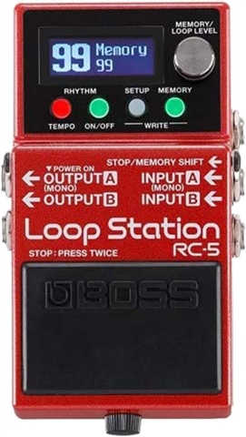 Boss RC-5 Loop Station Pedal, B - CeX (UK): - Buy, Sell, Donate